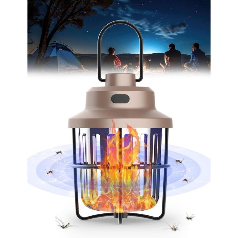 Outdoor Camping Light Flashlight with Mosquito Zapper