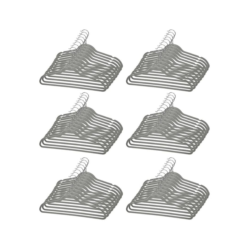 Pack of 60 Velvet Clothes Hangers