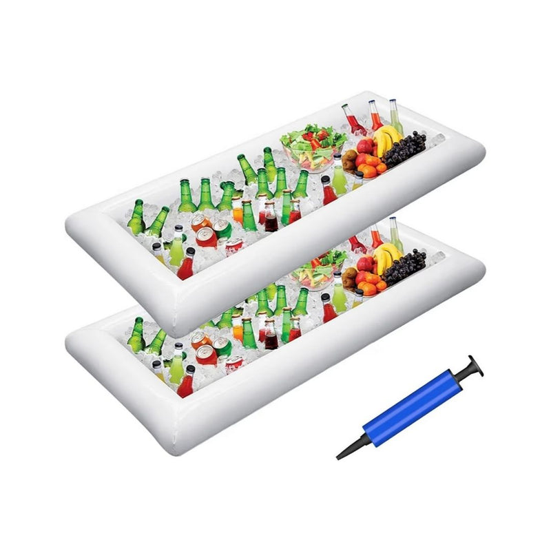 2 Inflatable Serving Bars Ice Buffet