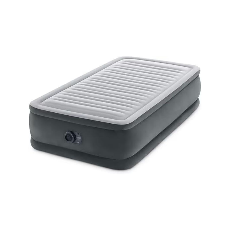 INTEX Dura-Beam Deluxe Comfort-Plush Elevated Twin Size Air Mattress