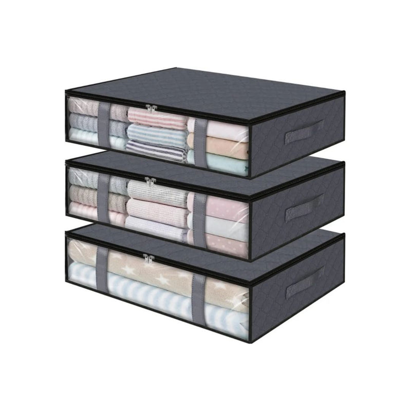 3-Pack Under Bed Storage Bins