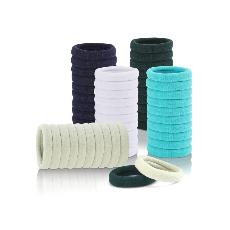 100-Pcs Elastic Hair Ties