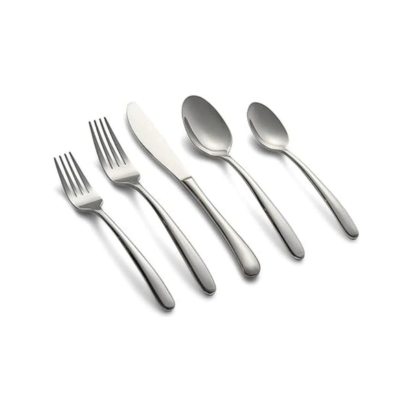 Cambridge Silversmiths Jude Mirror 45 Piece Flatware Set