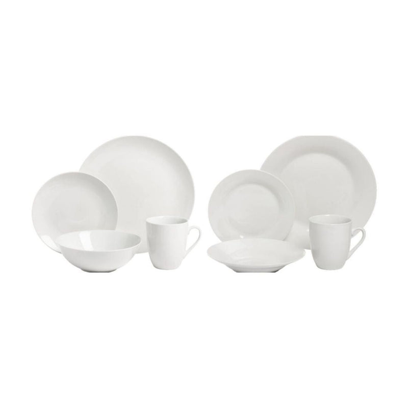 10 Strawberry Street Simply Coupe 16 Piece Dinnerware Set