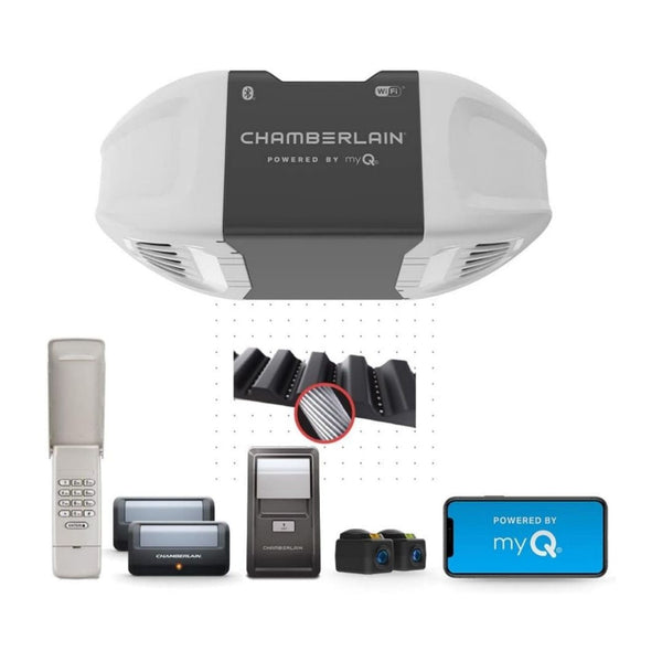 Chamberlain Quiet Wi-Fi Garage Door Opener, Wireless Keypad