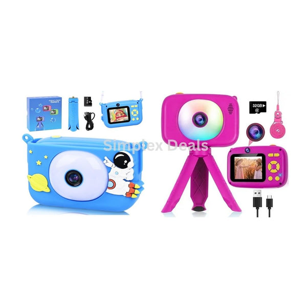 Camera Toy with Time Lapse & 32G Memory Card for Kids