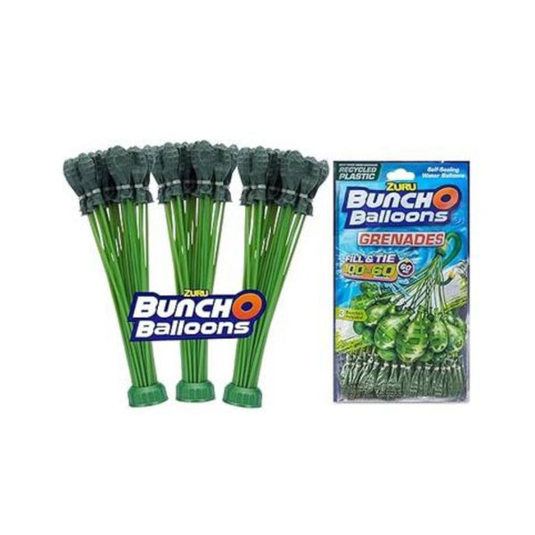 Bunch O Balloons 100 Grenade Rapid-Filling Self-Sealing Water Balloons