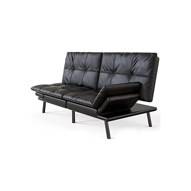 LULULU Futon, Convertible Memory Foam Couch Bed