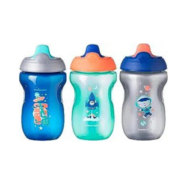 Tommee Tippee ‘Sippee’ Toddler Spill-Proof Sippy Cups (10-Ounce, 3 Count)