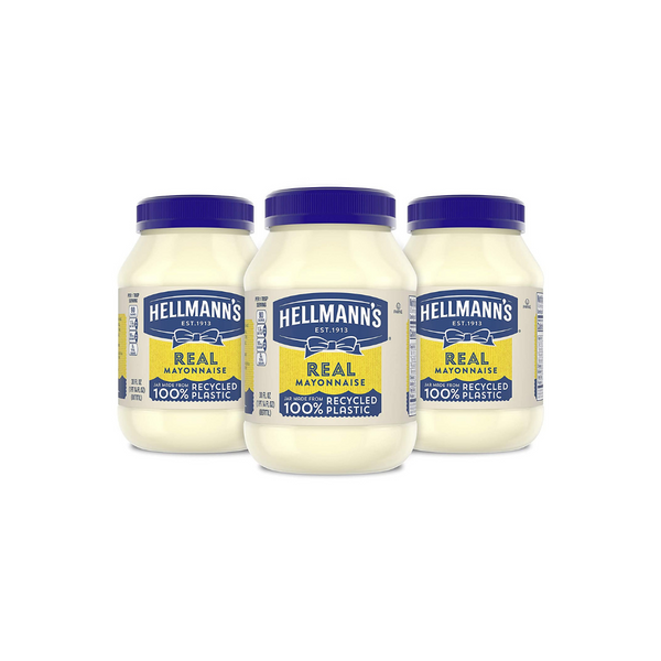 3-Pack Hellmann’s Mayonnaise Real Mayo