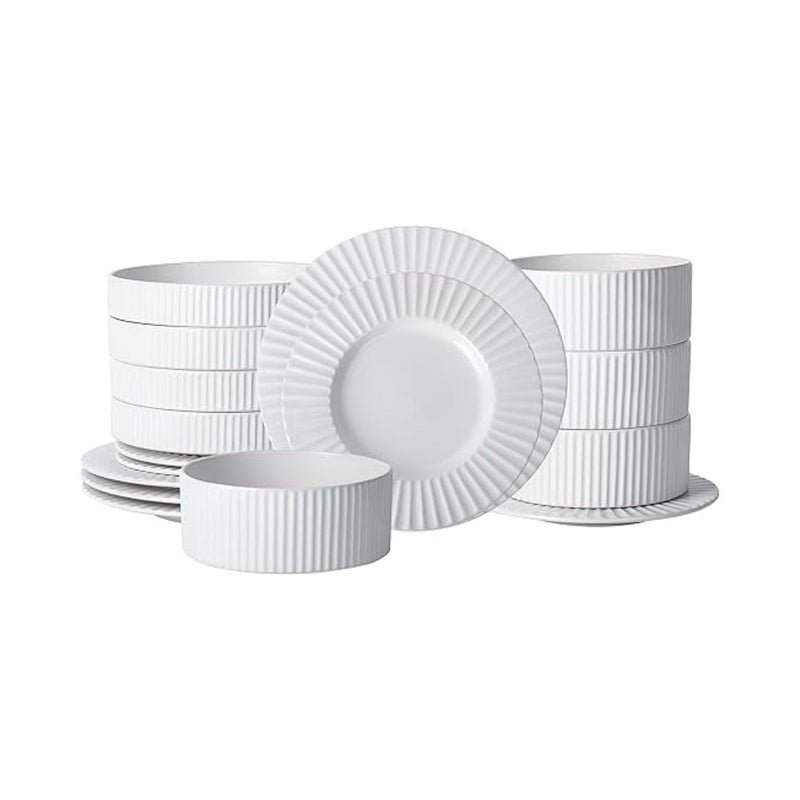 16-Piece Stone Lain Lusso Stoneware Dinnerware Set