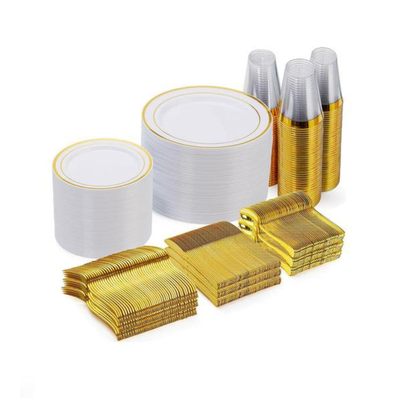 600-Piece Disposable Dinnerware