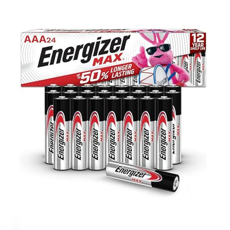 24-Count Energizer Max AAA Alkaline Batteries