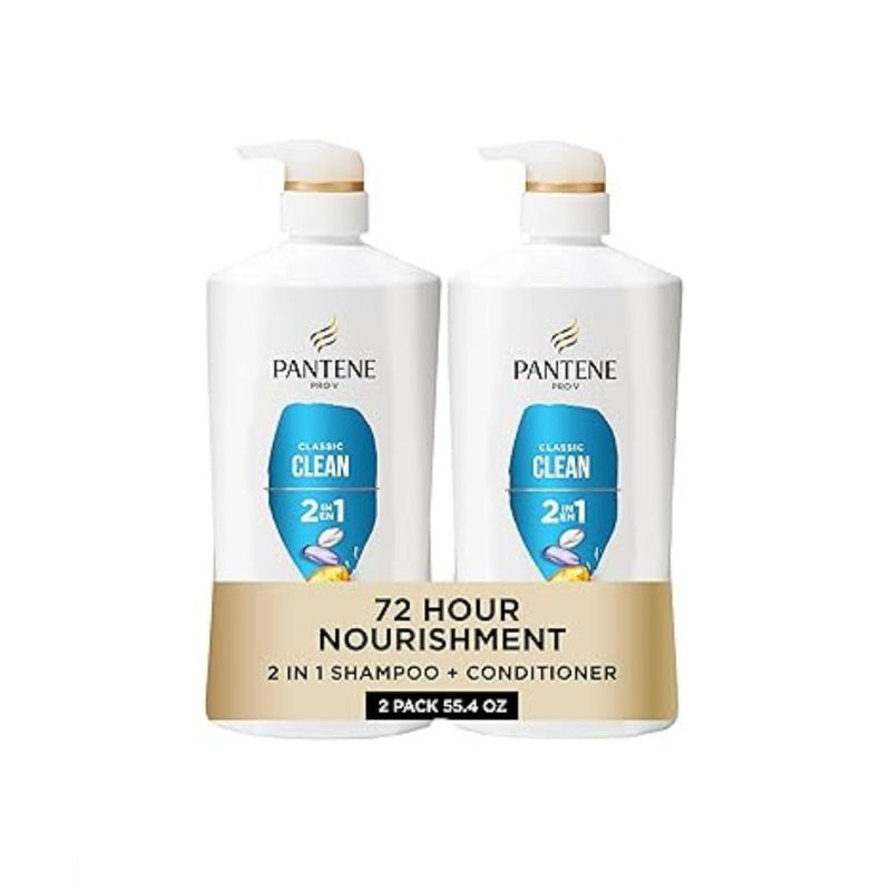 2-Pack Pantene 2-In-1 Shampoo & Conditioner