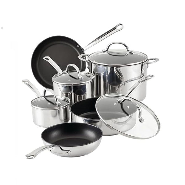 10-Piece Farberware Nonstick Cookware Set