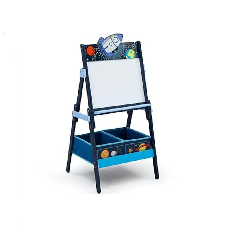 Delta Children Wooden Activity Easel with Storage