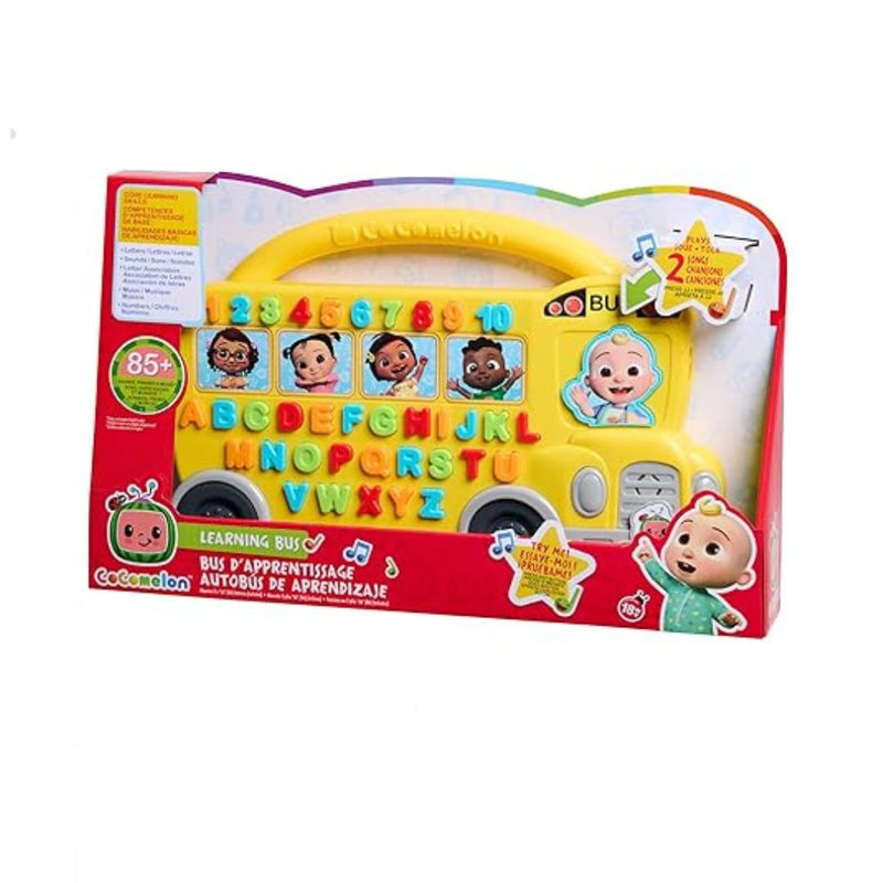 Cocomelon Learning Bus with 85 Phrases for Kids