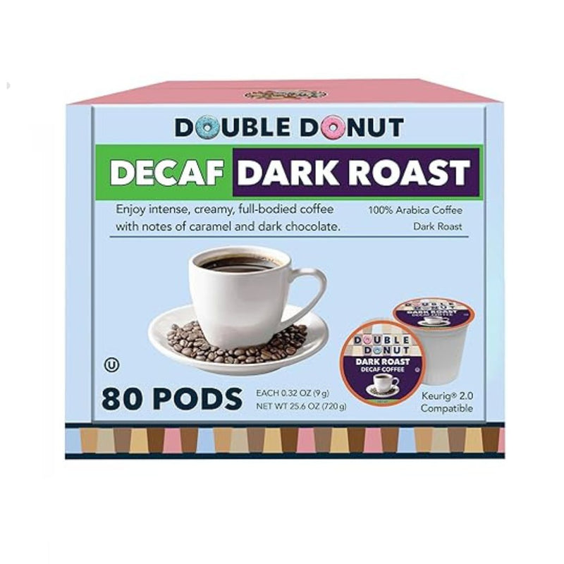 80-Count Decaf Dark Roast Coffee Pods
