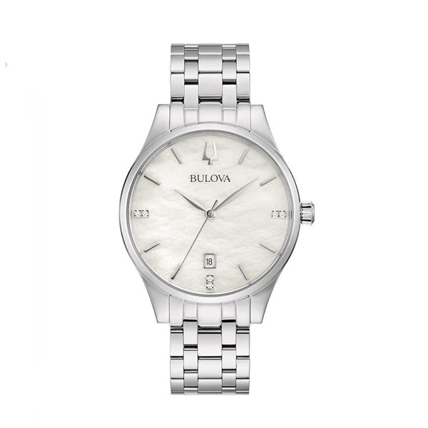 Bulova Ladies' Diamond Dial Quartz Watch