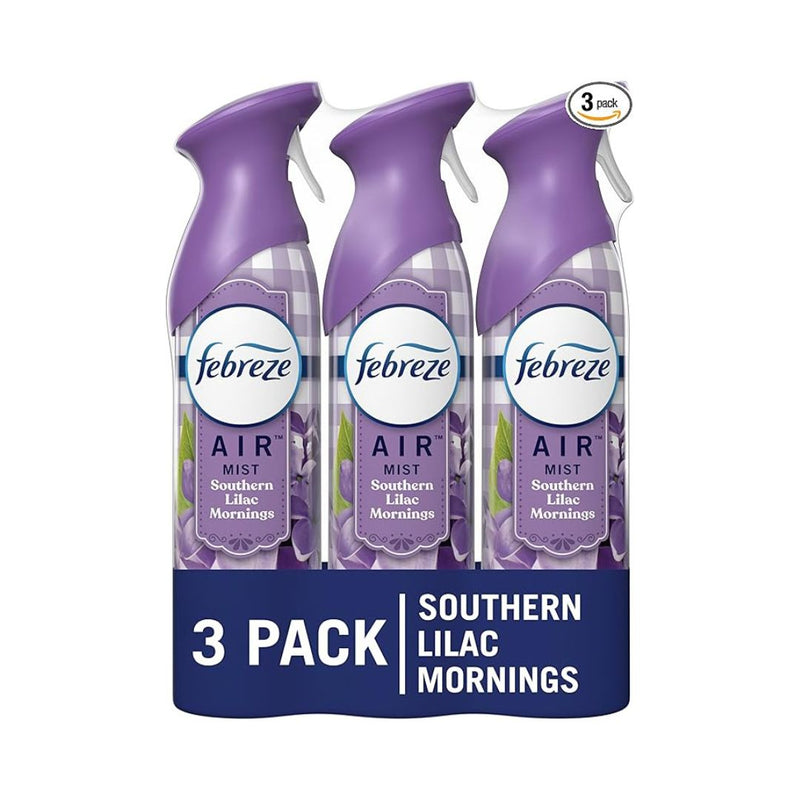 3-Count Febreze Air Mist Air Freshener Spray