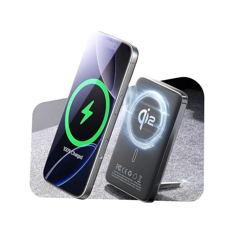 Lisen Slim 10,000mAh Qi2 MagSafe Fast Charging Power Bank