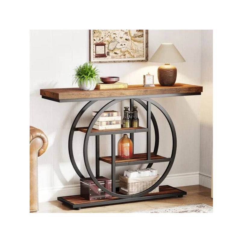 Tribesigns Wood Console Accent Tables
