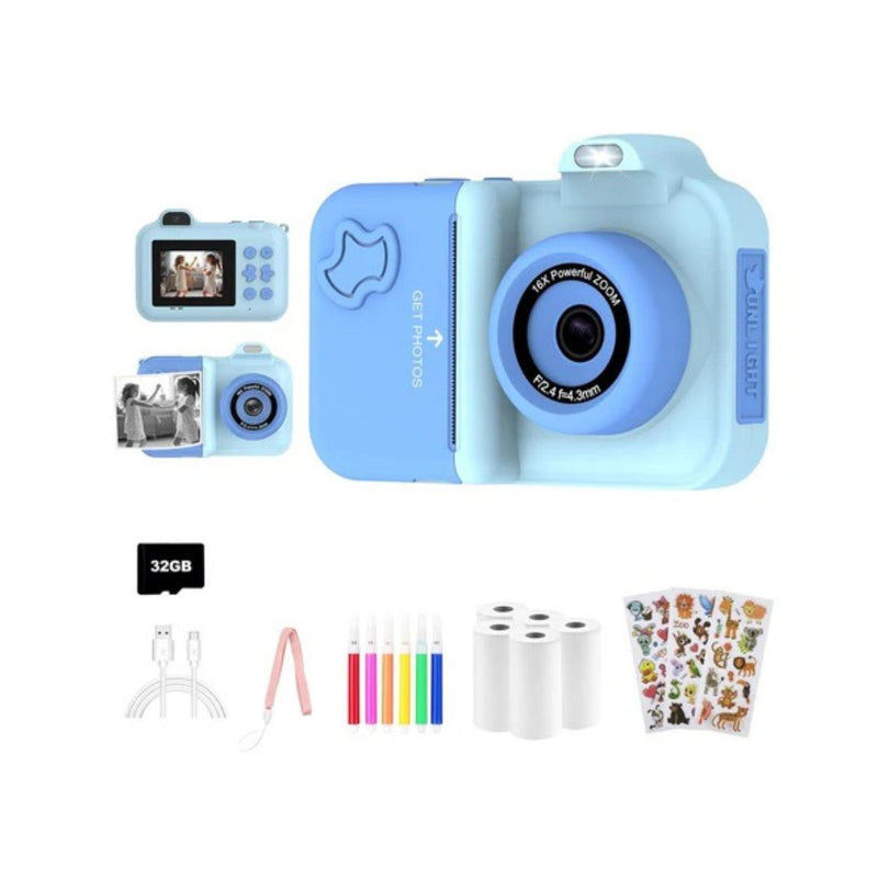 Instant Print Cameras (5 Colors)