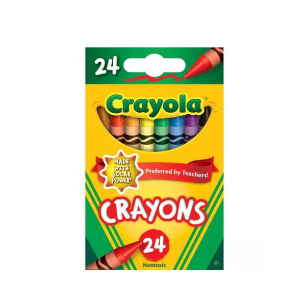 24 Count Crayola Crayons Classic Assorted Colors