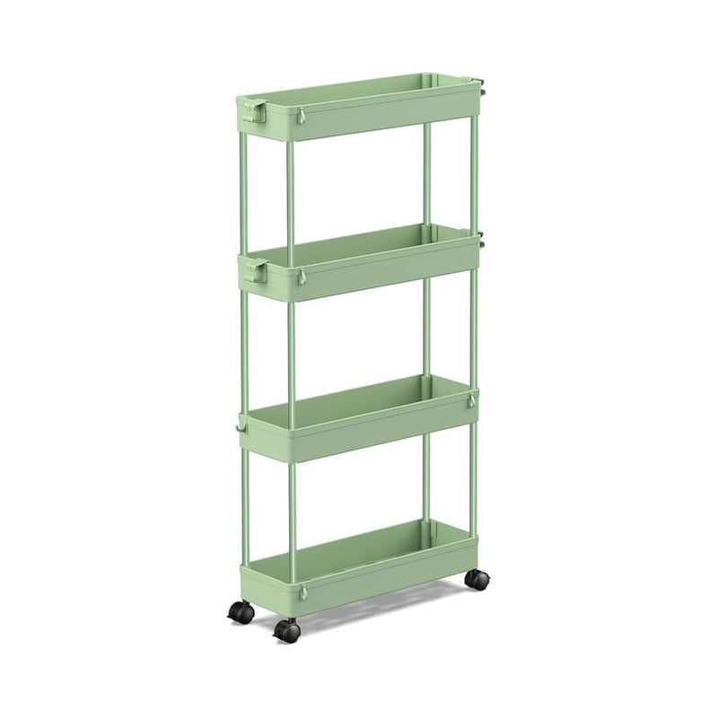 4-Tier Slim Rolling Storage Cart