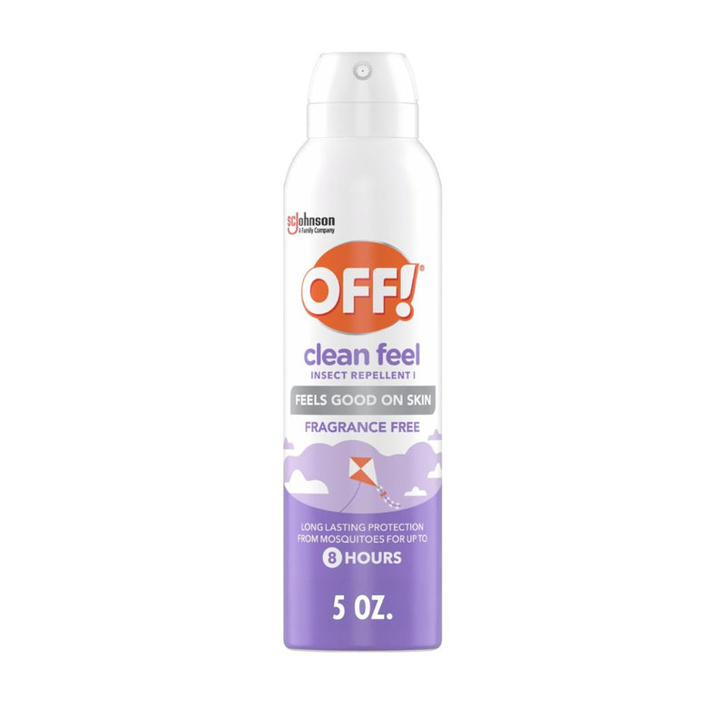 OFF! Clean Feel Insect Repellent Aerosol with 20% Picaridin
