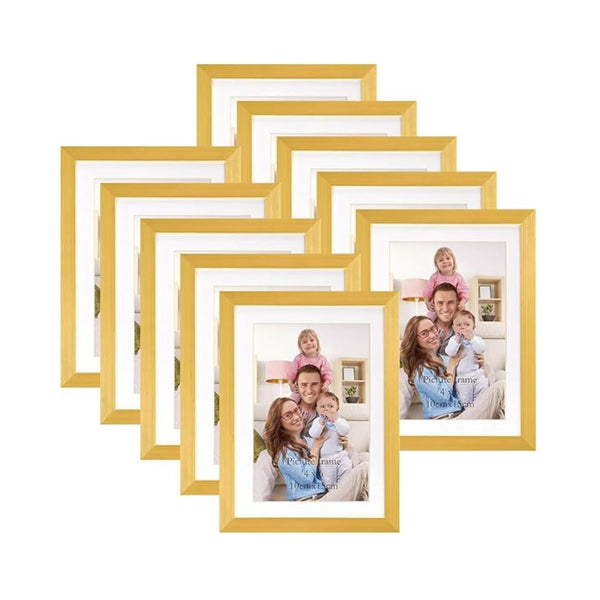 10-Pack Gold Picture Frame