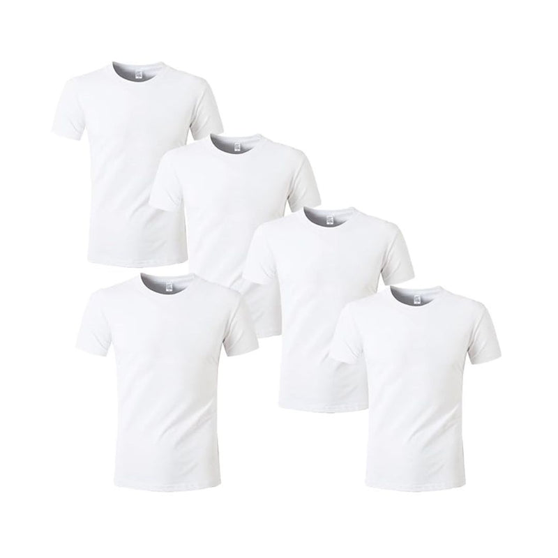 5-Pack HTVRONT Polyester Sublimation T-Shirts