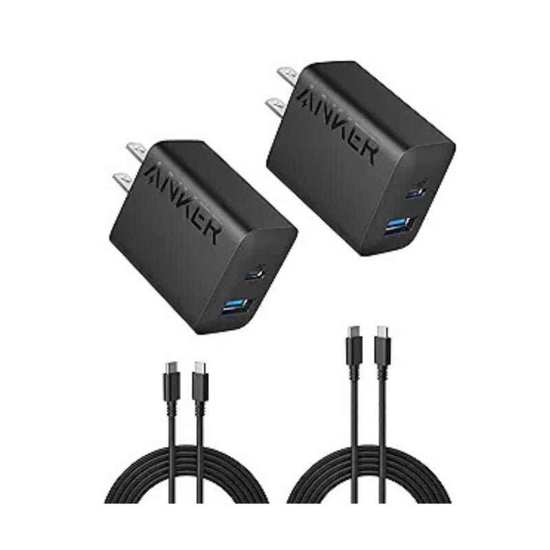 Anker 2-Pack 20W Fast USB C Charger With Block