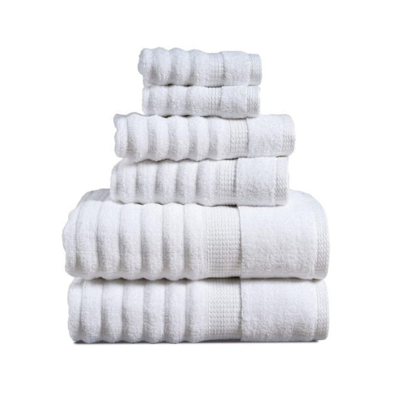 6-Piece Bathroom Towel Set (3 Colors)