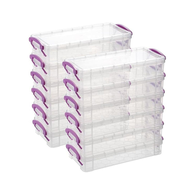 12 Pack Large Capacity Pencil Box