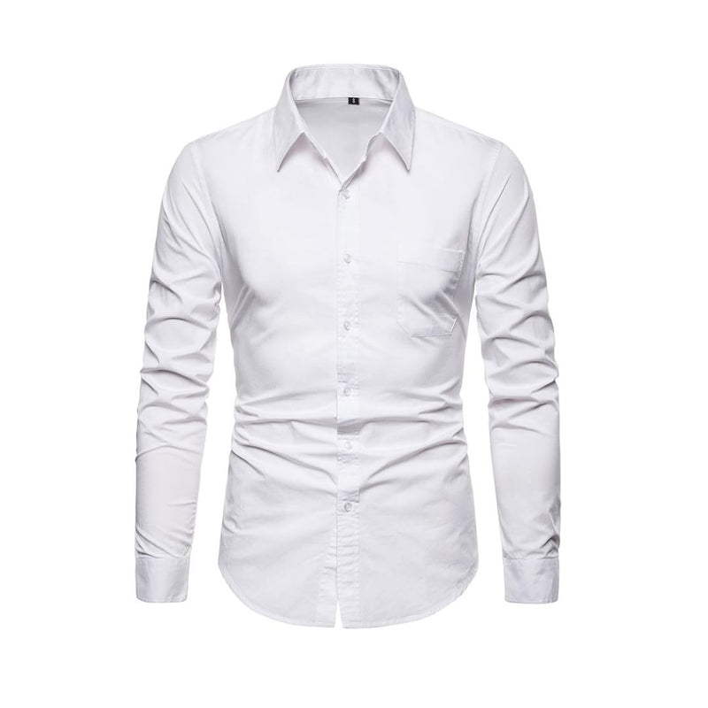 Men’s Long Sleeve Casual Button Down Dress Shirts