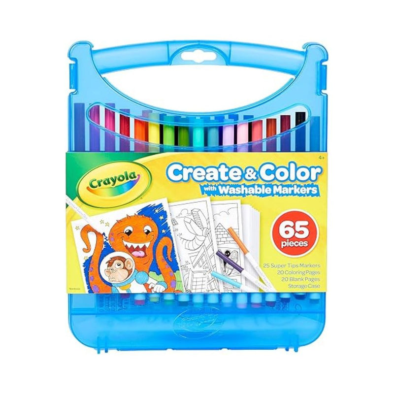 Crayola Super Tips Coloring Art Case
