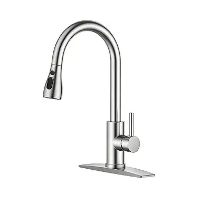 Kitchen Faucet with Pull Down Sprayer, High Arc