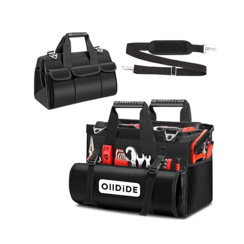 17-Inch Heavy Duty Tool Bag with Tool Roll