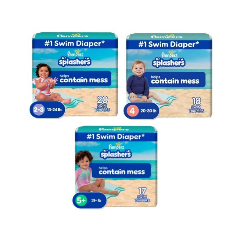 Pampers Swim Diapers – Splashers + Get a $2 Amazon Promotional Credit