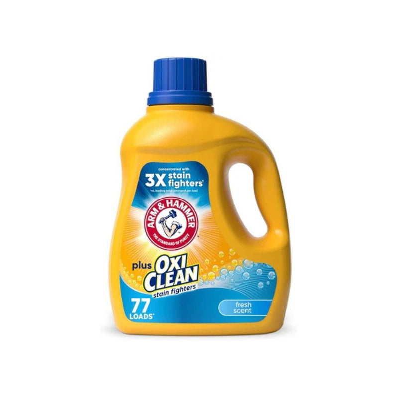 77 Loads of Arm & Hammer Plus OxiClean Liquid Laundry Detergent