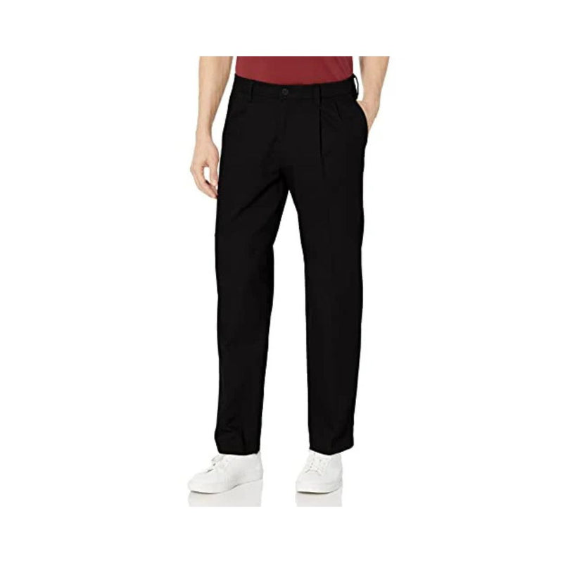 Dockers Men's Classic Pleated Stretch Khaki Pants