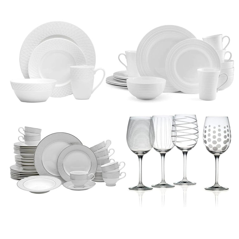 Huge Prime Savings On Mikasa Flatware, Glasses And Dinnerware Sets!