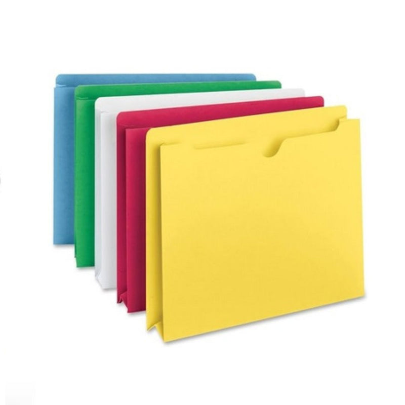 10-Pack Smead File Jackets, 2" Expansion, Letter Size