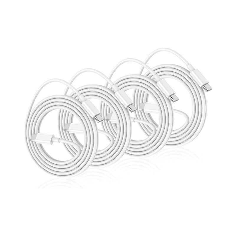 4-Pack USB C to USB C Fast Charging Cables