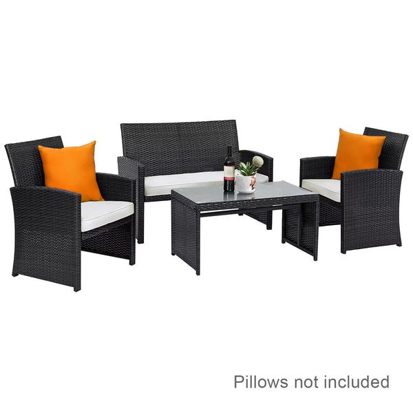 4 Piece Patio Outdoor Set