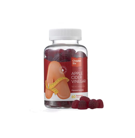 Chapter Six Apple Cider Vinegar Gummies Bottle Of 60 Gummies
