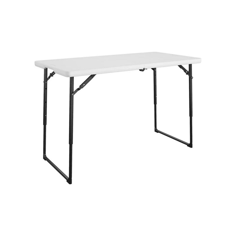 4ft Adjustable Height Folding Table