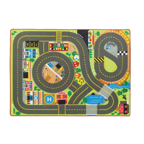 Melissa & Doug Jumbo Roadway Activity Rug
