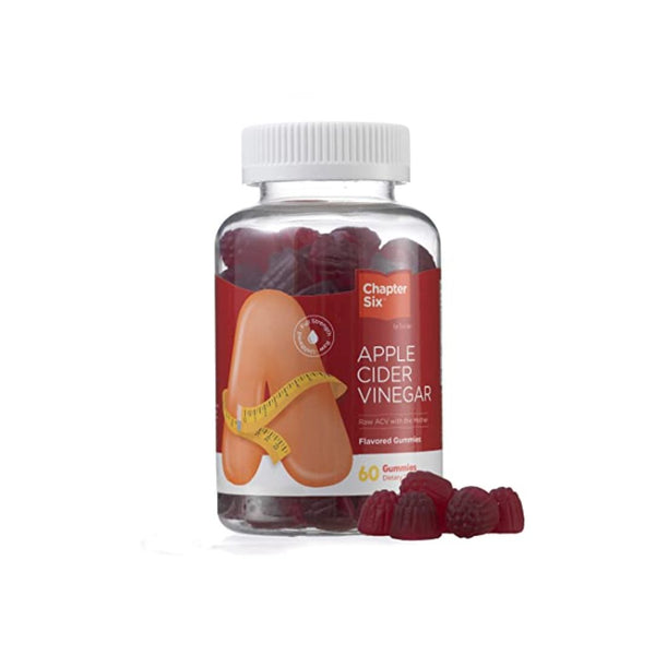 Chapter Six Apple Cider Vinegar Gummies Bottle Of 60 Gummies